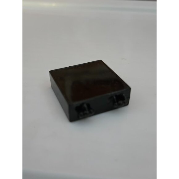 15 Plastic Acrylic Square Hinged Box Containers for Gems Pins Beads 1-1/4 inch - Picture 4 of 8